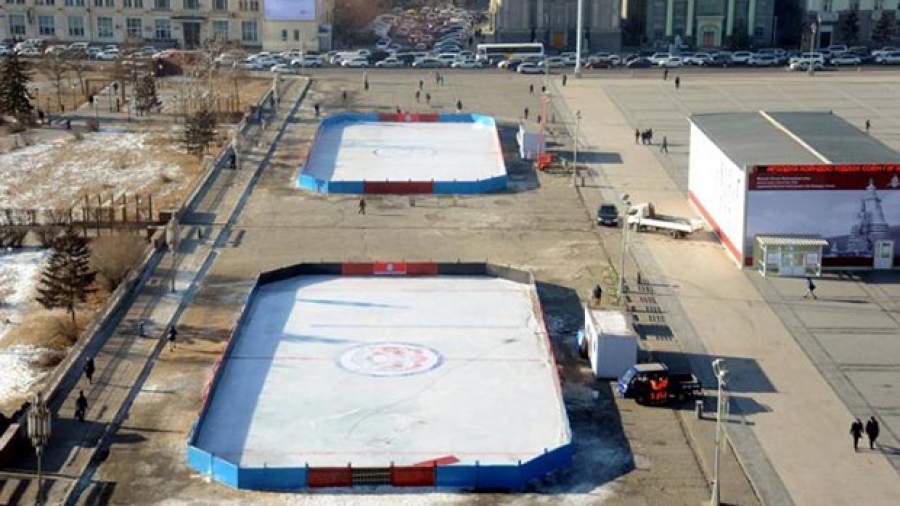Чингисийн талбайн мөсөн гулгуурыг Хоккейн холбооныхон хариуцан ажиллана