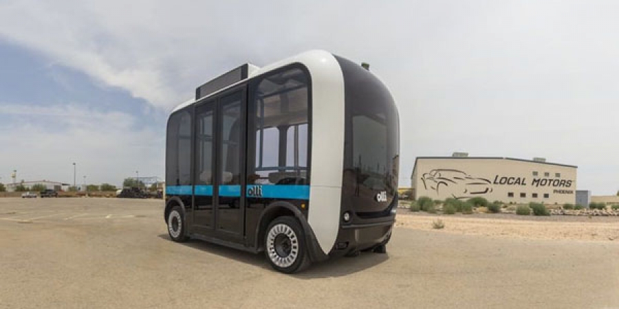 OLLI - 3D-ээр хэвлэсэн ухаалаг автобус