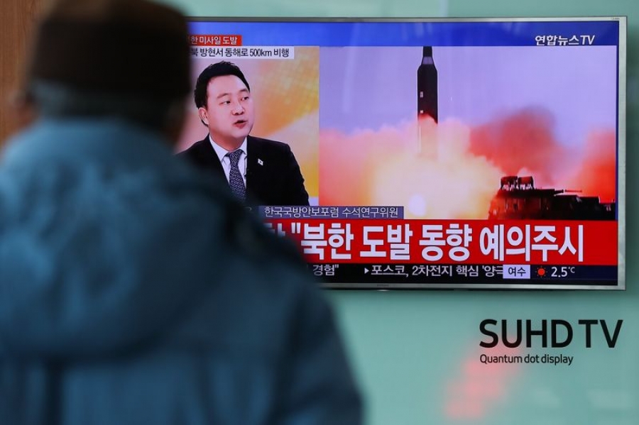 Хойд Солонгос улс баллистик пуужин хөөргөлөө