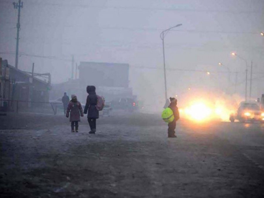 Улаанбаатар хотын ихэнх хэсэгт агаар маш ихээр бохирджээ