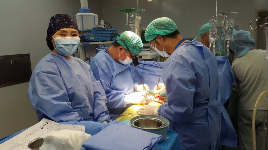 Люксембургийн эмч нар 11 Монгол иргэнд зүрхний мэс засал хийжээ