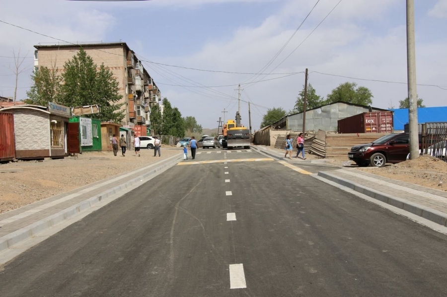 Цайз захын хойд гудамжаас “Газарчин” дээд сургууль хүртэлх зам ашиглалтад орлоо