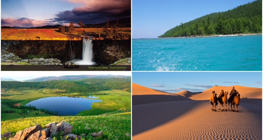 21 аймгийн байгалийн үзэсгэлэнт газрууд