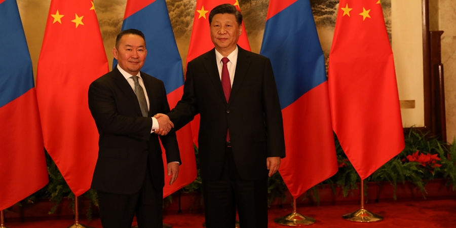 Монгол Улсын Ерөнхийлөгч Х.Баттулга БНХАУ-ын дарга Ши Жиньпин нар албан ёсны хэлэлцээ хийлээ