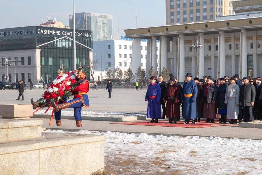Монгол Улсын Үндсэн хуулийн Нэмэлт өөрчлөлтийн уг эхийг ёсчлов
