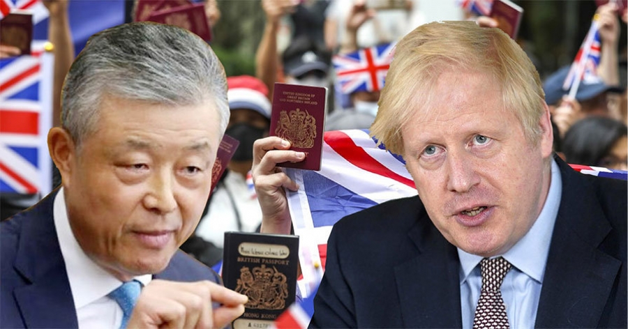 Их Британи, Хятад хоёр Хонконгчуудыг булаацалдаж эхэллээ