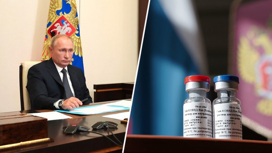 Туршилт нь дуусаагүй ч “Спутник-V” вакцинаас В.Путин айсангүй